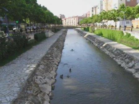 Río Esgueva en Valladolid
