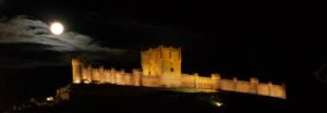 Castillo de Peñafiel - Vista nocturna