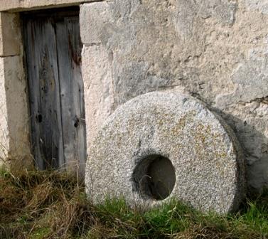 Piedra utilizada en molinos