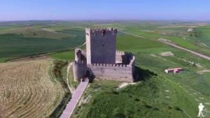 Vista aérea Castillo de Tiedra