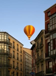 Globo aerostático Valladolid